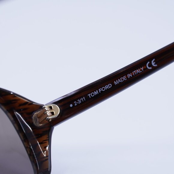 Tom Ford Blake FT0242 50J Sunglasses Brown Aviator Frame, Brown Lenses - Picture 8 of 9